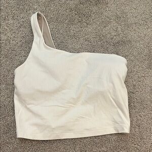 Lululemon Asymmetrical White Tank Top 6